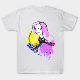 Purple girl T-Shirt